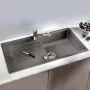 Blanco Zia XL 6 S Silgranit 100x50 cm mosogató távműködtetővel és csepegtető felülettel, vulkánszürke 527399