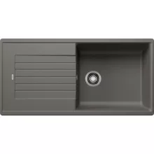  Blanco Zia XL 6 S egy medencés gránit mosogató csepegtető felülettel 100x50 cm, vulkánszürke 527400