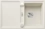 Blanco Adira 45S Silgranit mosogató 78x50 cm acél ráccsal és távműködtetővel, törtfehér 527590
