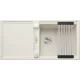 Blanco Adira XL 6S Silgranit 100x50 cm mosogató csepegtető felülettel és acél ráccsal, törtfehér 527622