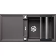   Blanco Adira XL 6S-F Silgranit 99x46 cm mosogató acél ráccsal és távműködtetővel, palaszürke 527627