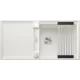 Blanco Adira XL 6S-F Silgranit 99x46 cm mosogató acél ráccsal és távműködtetővel, fehér 527629