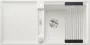 Blanco Adira XL 6S-F Silgranit 99x46 cm mosogató acél ráccsal és távműködtetővel, fehér 527629