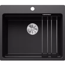   Blanco Etagon 6-F Silgranit mosogató 59x50 cm acél sínnel, antracit 527683