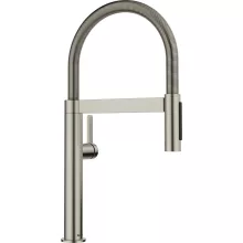   Blanco Culina-S II Mini egykaros zuhanyfejes mosogató csaptelep PVD bevonattal, szatén platinum 527703