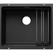   Blanco Etagon 500-U Silgranit 53x46 cm mosogató acél sínnel, antracit 527757