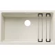 Blanco Etagon 700-U Silgranit mosogató 73x46 cm acél sínnel, törtfehér 527764