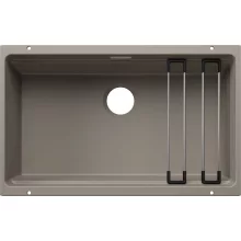   Blanco Etagon 700-U Silgranit mosogató 73x46 cm acél sínnel, tartufo 527769