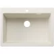 Blanco Pleon 8 Silgranit mosogató csaplyukkal 70x51 cm lefolyókészlet nélkül, törtfehér kivitelben