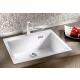 Blanco Pleon 8 Silgranit mosogató csaplyukkal 70x51 cm lefolyókészlet nélkül, fehér kivitelben