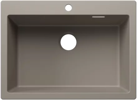 Blanco Pleon 8 Silgranit mosogató csaplyukkal 70x51 cm lefolyókészlet nélkül, tartufo kivitelben