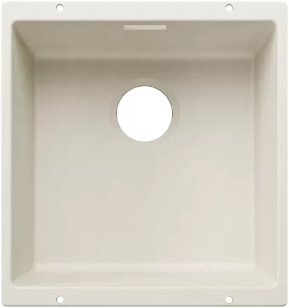 Blanco Subline 400-U Silgranit 1 medencés mosogató 43x46 cm, lefolyókészlet nélkül, törtfehér kivitelben.
