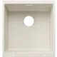 Blanco Subline 400-U Silgranit 1 medencés mosogató 43x46 cm, lefolyókészlet nélkül, törtfehér kivitelben.