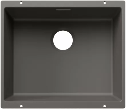 Blanco Subline 500-U Silgranit 53x46 cm mosogató, vulkánszürke kivitelben