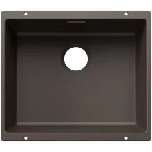 Blanco Subline 500-U Silgranit 53x46 cm mosogató, kávé kivitelben