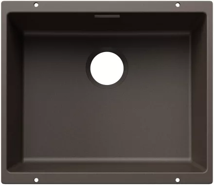 Blanco Subline 500-U Silgranit 53x46 cm mosogató, kávé kivitelben