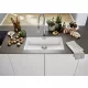 Blanco Subline 700-U Silgranit 73x46 cm mosogató, fehér kivitelben