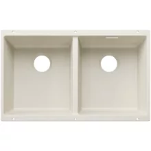 Blanco Subline 350/350-U Silgranit 2 medencés mosogató 75x46 cm, törtfehér kivitelben.