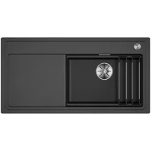   Blanco Etagon XL 6 S Silgranit mosogató 100x51 cm acél ráccsal és távműködtetővel, jobbos/palaszürke 528094