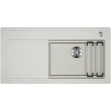 Blanco Etagon XL 6 S Silgranit mosogató 100x51 cm acél ráccsal és távműködtetővel, jobbos/törtfehér kivitelben