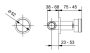 Bugnatese Kobuk 1/2" csempeszelep, króm 2294CR