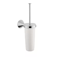   Bugnatese Orion fali WC kefe tartó kerámia betéttel, matt fekete 33825NE