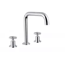   Bugnatese Millenovecinquanta 3-lyukas mosdócsaptelep, click-clack leeresztővel, króm 4512SCCR