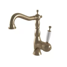   Bugnatese Oxford mosdócsaptelep leeresztő nélkül, bronz 6313SBR