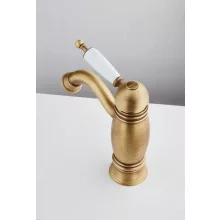   Bugnatese Oxford mosdócsaptelep click-clack leeresztővel, bronz 6319SCBR