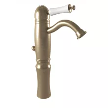   Bugnatese Oxford magasított mosdócsaptelep automata leeresztővel, bronz 6327BR