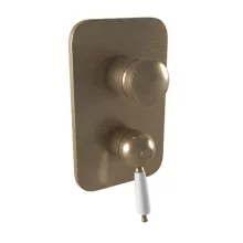   Bugnatese Oxford falsík alatti zuhanycsaptelep 4 fogyasztóhoz, bronz 6332BR