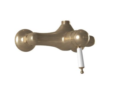 Bugnatese Oxford termosztátos zuhanycsaptelep 3/4-es csatlakozással, bronz 6337BR