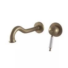   Bugnatese Oxford falsík alatti mosdócsaptelep 19 cm-es kifolyóval, matt bronz 6345BO