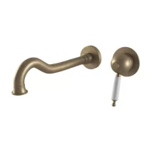   Bugnatese Oxford falsík alatti mosdócsaptelep 23 cm-es kifolyóval, matt bronz 6346BO