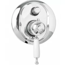   Bugnatese Oxford falsík alatti termosztátos zuhanycsaptelep, króm 6378CR