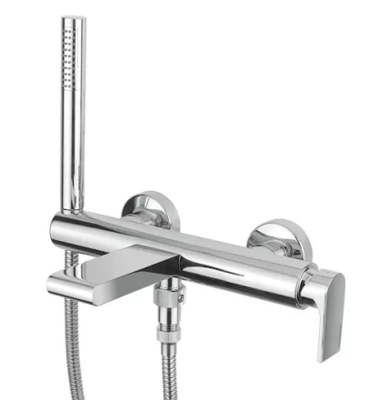 Bugnatese Simple kádcsaptelep zuhanyszettel, króm 6602CR