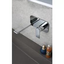   Bugnatese Simple falsík alatti mosdócsaptelep 15,5 cm-s kifolyóval, króm 6643CR