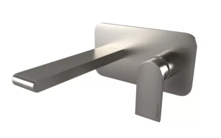 Bugnatese Simple falsík alatti mosdócsaptelep 15,5 cm-s kifolyóval, rozsdamentes acél hatású 6643NS