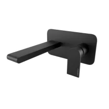   Bugnatese Simple falsík alatti mosdócsaptelep 15,5 cm-s kifolyóval, matt fekete 6643NE