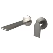   Bugnatese Simple falsík alatti mosdócsaptelep 15.5 cm-es kifolyóval, rozsdamentes acél hatású 6645NS