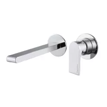   Bugnatese Simple falsík alatti mosdócsaptelep 15.5 cm-es kifolyóval, click-clack leeresztővel, króm 6645SCCR