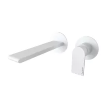   Bugnatese Simple falsík alatti mosdócsaptelep 15.5 cm-es kifolyóval, click-clack leeresztővel, matt fehér 6645SCBI