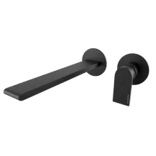   Bugnatese Simple falsík alatti mosdócsaptelep 21 cm-es kifolyóval, matt fekete 6646NE