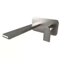   Bugnatese Simple falsík alatti mosdócsaptelep 21 cm-es kifolyóval, rozsdamentes acél hatású 6647NS