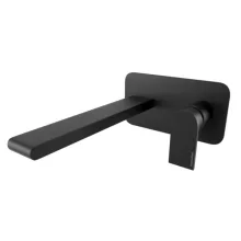  Bugnatese Simple falsík alatti mosdócsaptelep 21 cm-es kifolyóval, matt fekete 6647NE