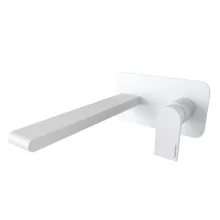   Bugnatese Simple falsík alatti mosdócsaptelep 21 cm-es kifolyóval, click-clack leeresztővel, matt fehér 6647SCBI