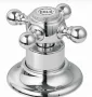 Bugnatese Arcadia csempeszelep 3/4" csatlakozással, króm/arany 8362CRDO