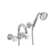 Bugnatese Olympia kádcsaptelep zuhanyszettel, króm 8402CR