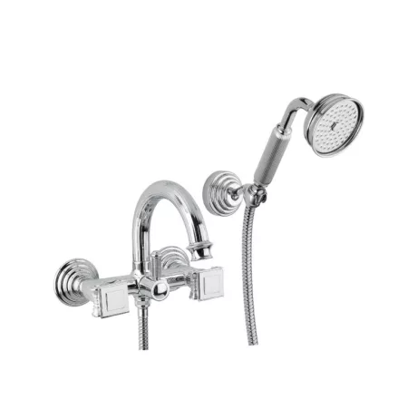 Bugnatese Olympia kádcsaptelep zuhanyszettel, króm 8402CR
