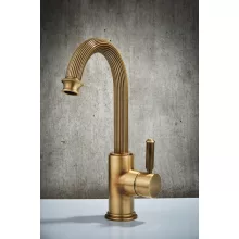 Bugnatese Athena mosdócsaptelep leeresztővel, bronz 8513BR
